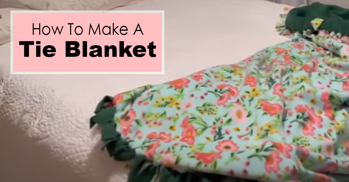 How to Make a Tie Blanket