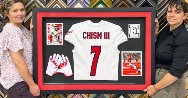 Custom Framed Jersey